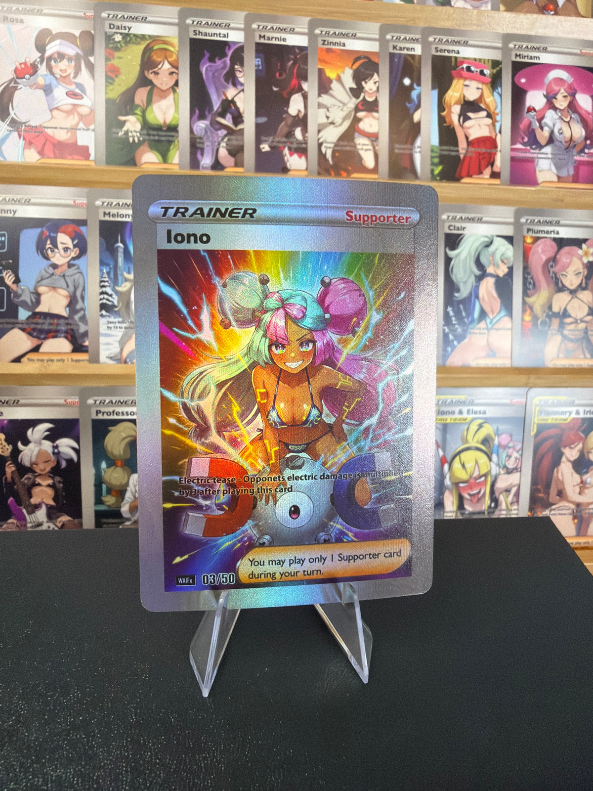 Waifx Single Card - Iono (HOLO)