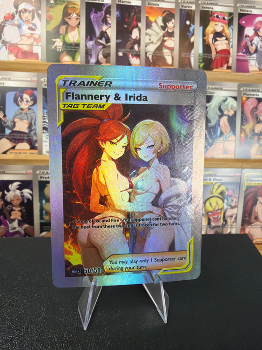 Waifx Single Card - Flannery & Irida Tag Team (HOLO)