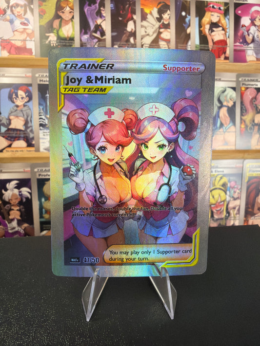 Waifx Single Card - Joy & Miriam Tag Team (HOLO)