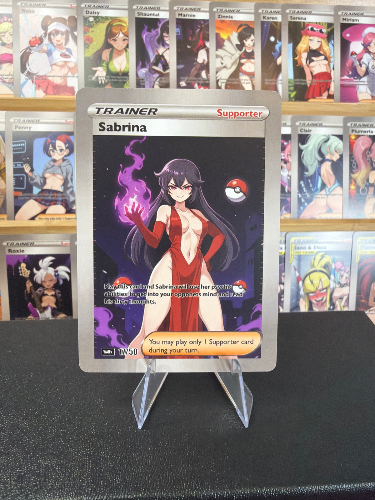 Waifx Single Card - Sabrina